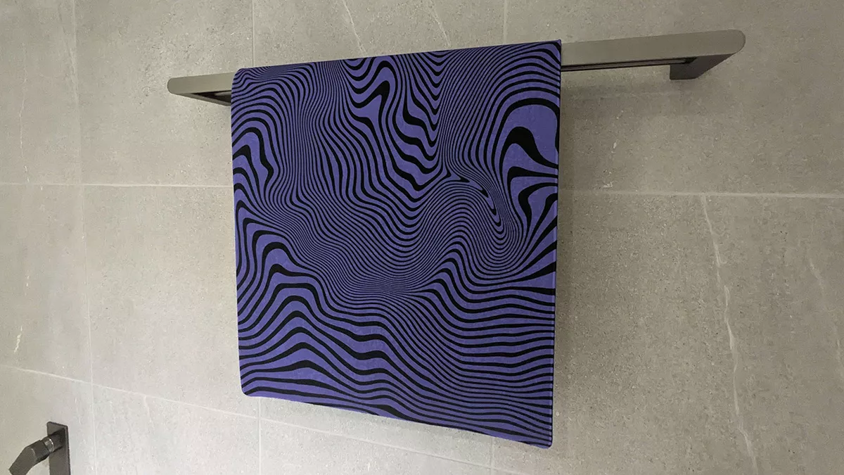 How to clean a Desk Mat and hang dry