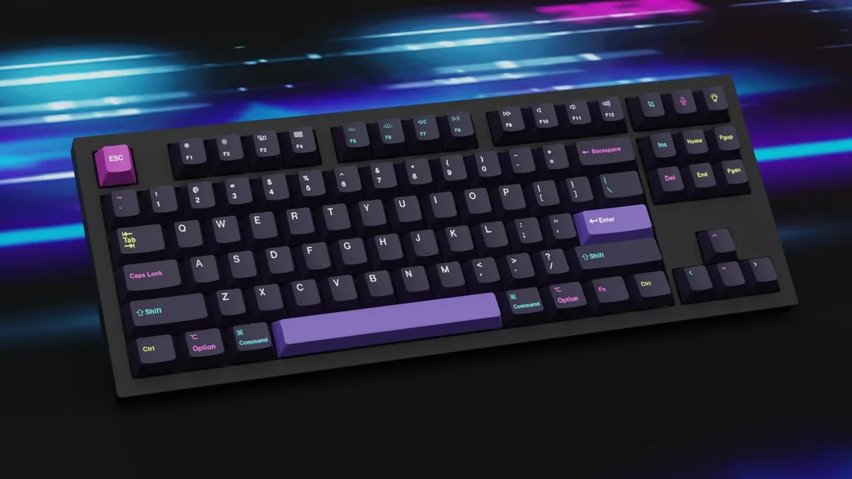 keychron pbt keycaps edited