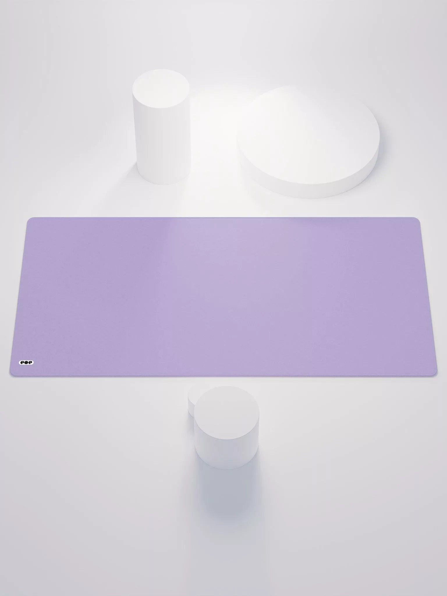 Lavender Minimalist Desk Mat Mouse Pad 1