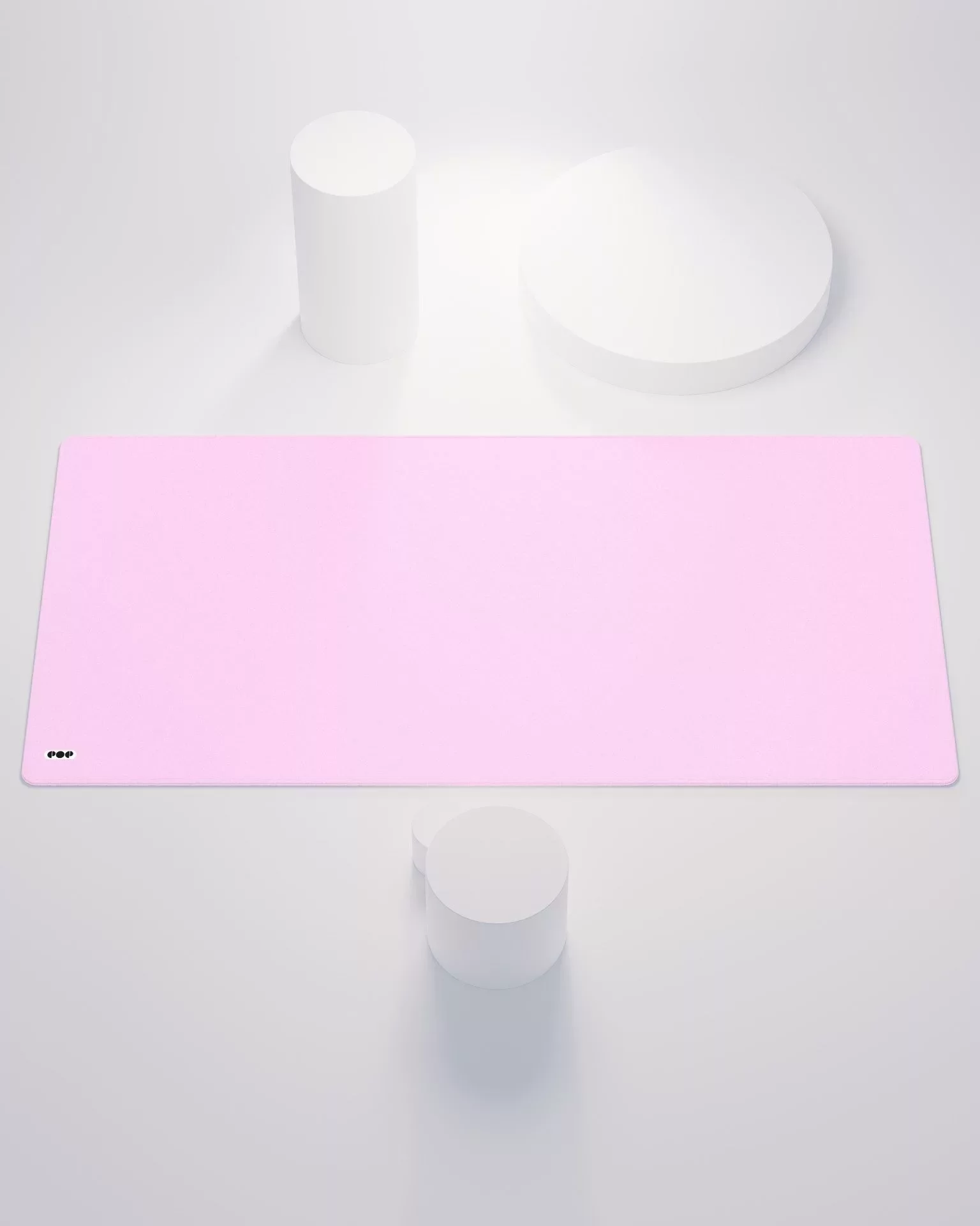 Pastel Pink Desk Mat Mouse Pad 1