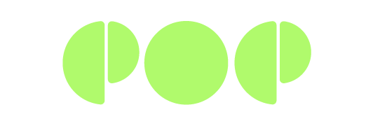 Pop Desk Mat Logo Green