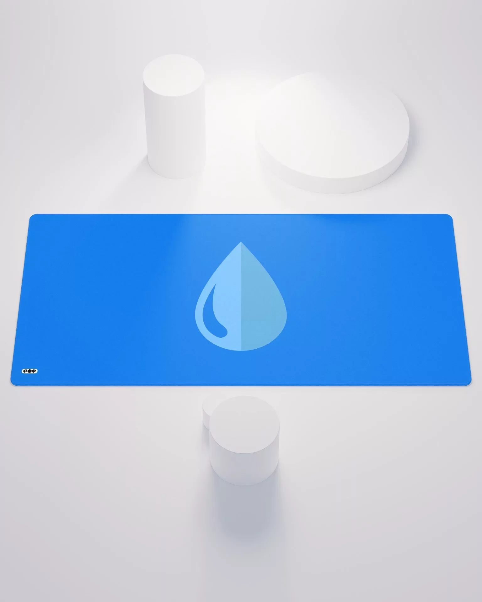 Water Type Pokemon Minimalist Desk Mat Mouse Pad 1